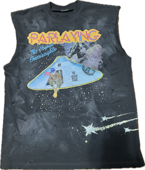 PARLAYING SLEEVELESS SHIRT