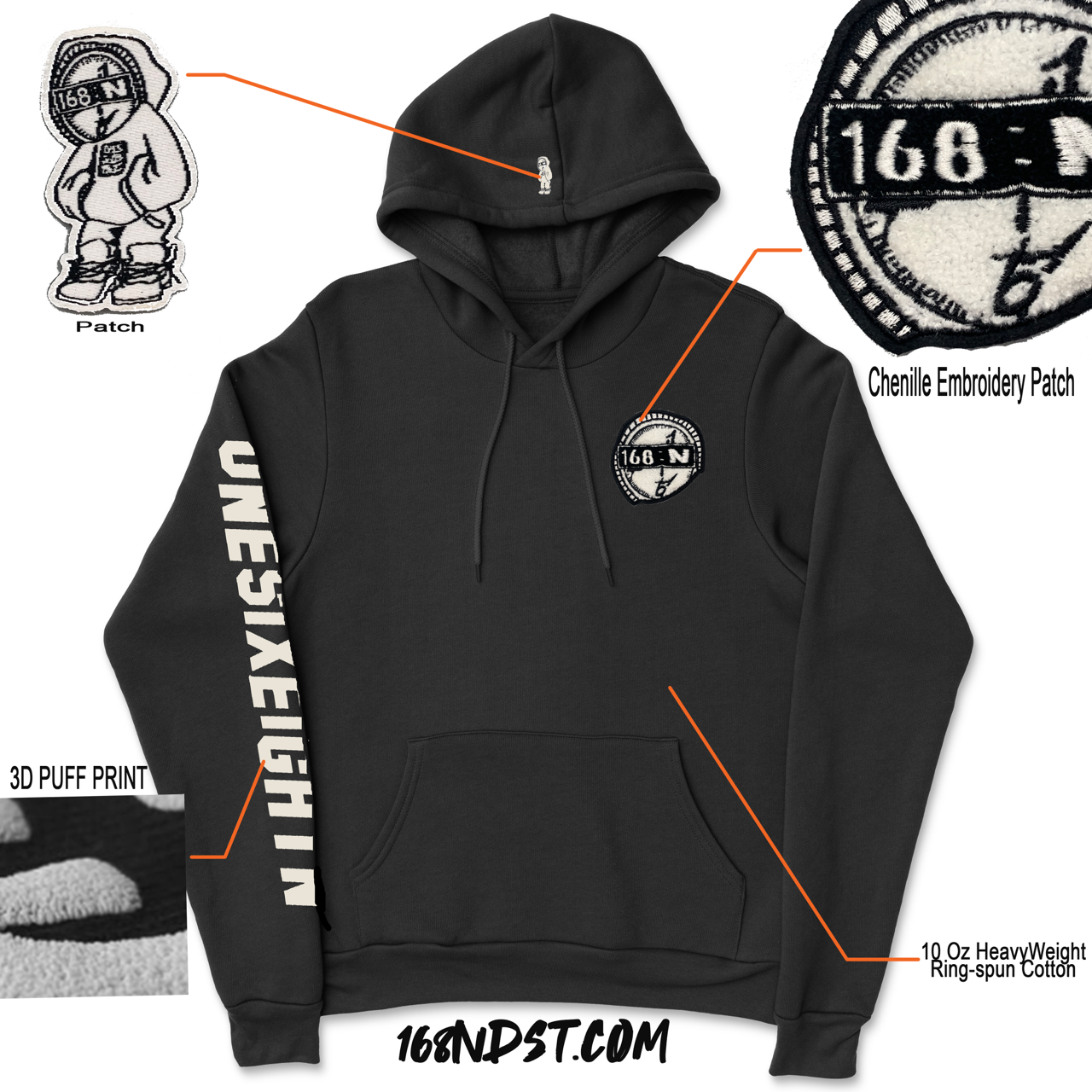 Team 168’N Hoodie