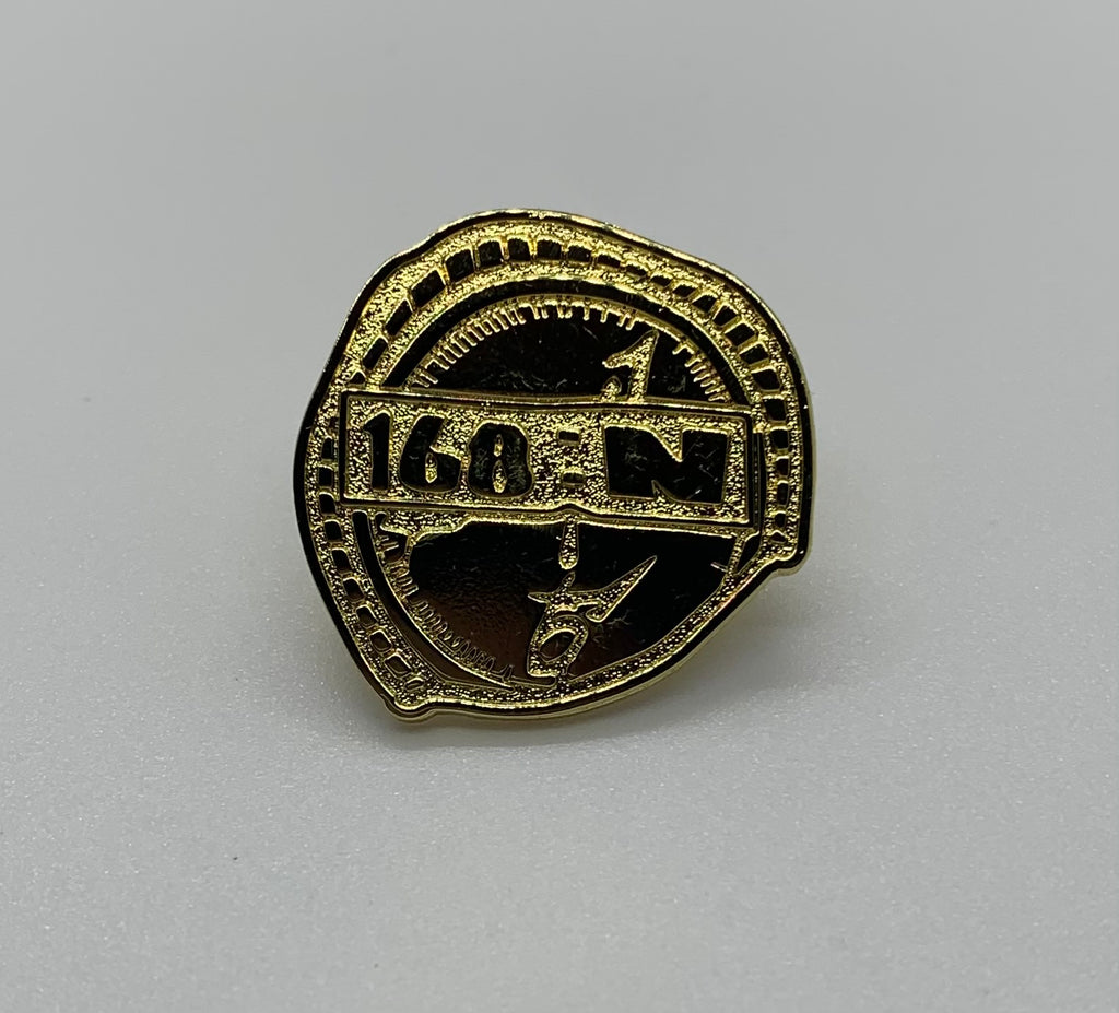168’N BADGE OF HONOR PIN